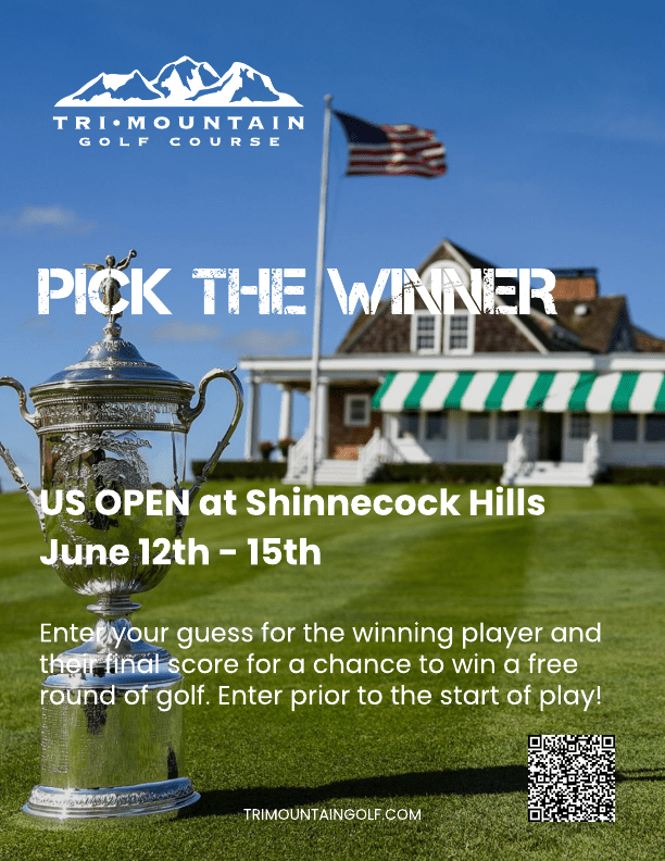 June 12 to 15th - US OPEN