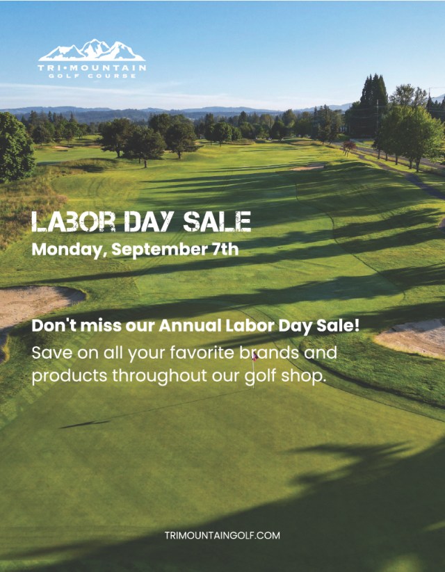 September 7th - Labor Day